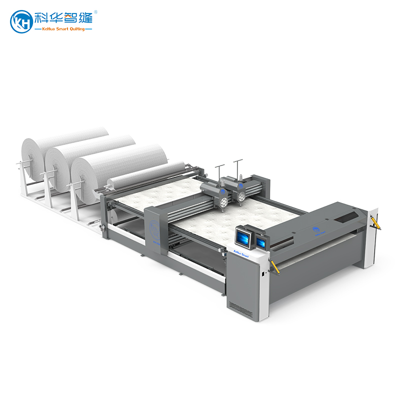 KH-V2A / DK2S Máquina de Acolchoamento de Dupla Agulha Totalmente Automática