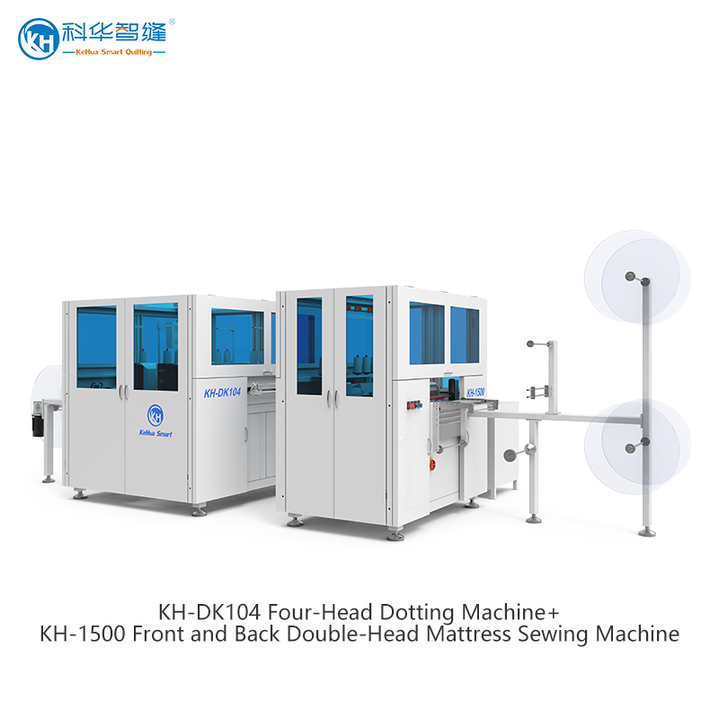 KH-DK104 Máquina de Dotting de Quatro Cabeças para Costura de Borda 2